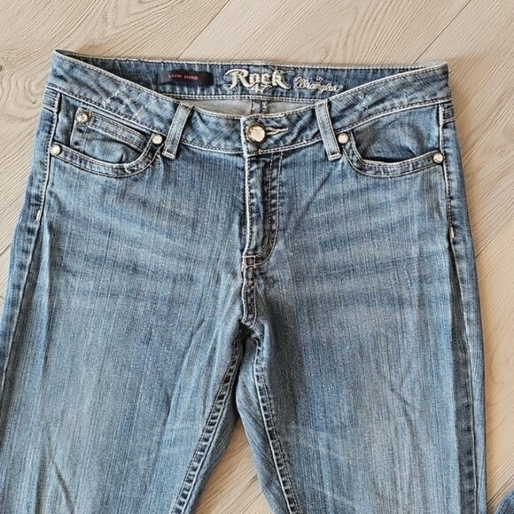 Rock 47 by Wrangler Low Rise Bootcut Jeans Size10 - Picture 2 of 14